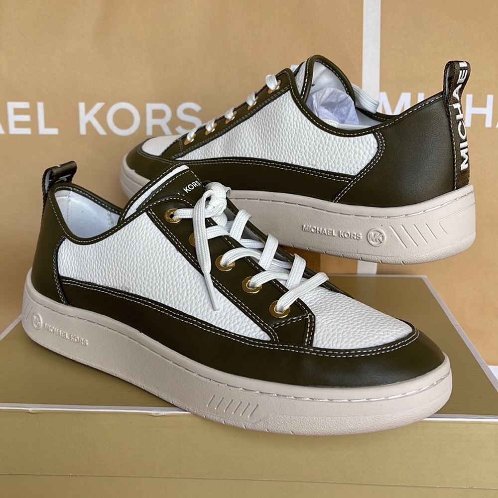 MICHAEL KORS
SHEA LACE UP
FAUX LEATHER
49F3SHFSIL
OLIVE
NEW